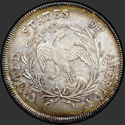 реверс 1$ (buck) 1796 "미국 - 1 달러 / 1796 - P"