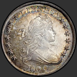 аверс 1$ (buck) 1800 "USA - 1 Dollar / 1800 - Early Dollar 1800"