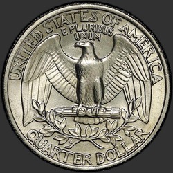 реверс 25¢ (quarter) 1979 "الولايات المتحدة الأمريكية - الربع / 1979 - P"