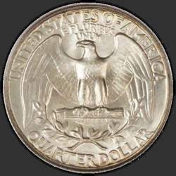 реверс 25¢ (quarter) 1937 "संयुक्त राज्य अमरीका - क्वार्टर / 1937 - पी"