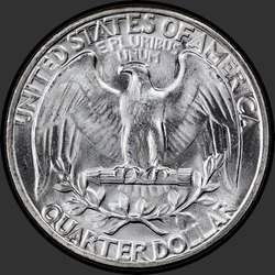 реверс 25¢ (квотер) 1946 "Washington Quarter 1946"