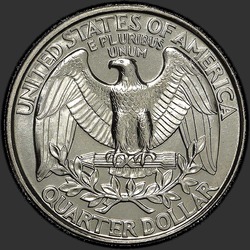 реверс 25¢ (quarter) 1995 "ABD - Çeyrek / 1995 - P"