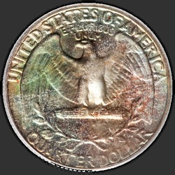 реверс 25¢ (quarter) 1963 "EUA - Trimestre / 1963 - P"
