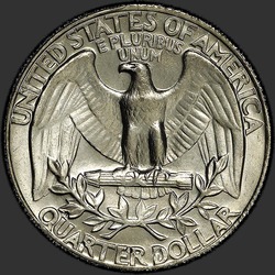 реверс 25¢ (quarter) 1974 "संयुक्त राज्य अमरीका - क्वार्टर / 1974 - पी"
