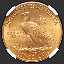 реверс 10 dollars (US) 1910 "USA - 10 Dollars / 1910 - Indian Head $10 1910"