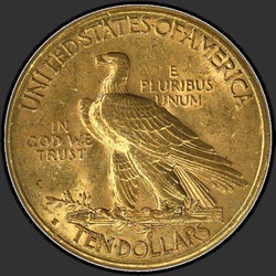 реверс 10 dollari (USA) 1910 "USA - 10 dollari / 1910 - S"