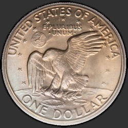 реверс 1$ (buck) 1972 "USA  -  1ドル/ 1972  -  D"