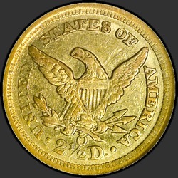 реверс 2,5 Dollari 1845 "Stati Uniti d