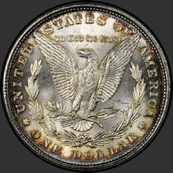 реверс 1$ (buck) 1878 "USA - 1 Dollar / 1878 - Morgan Dollar 1878"
