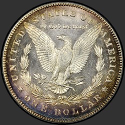 реверс 1$ (buck) 1878 "USA - 1 Dollar / 1878 - 7 / 8TF STRONG MS"