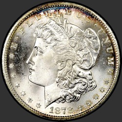аверс 1$ (buck) 1878 "USA - 1 Dollar / 1878 - CC MS"