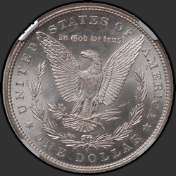 реверс 1$ (buck) 1880 "USA - 1 Dollar / 1880 - O MS"