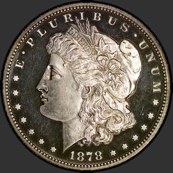 аверс 1$ (buck) 1878 "USA - 1 Dollar / 1878 - 7TF REV OF 79 PF"