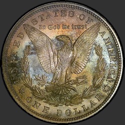 реверс 1$ (buck) 1879 "USA - 1 Dollar / 1879 - PF"