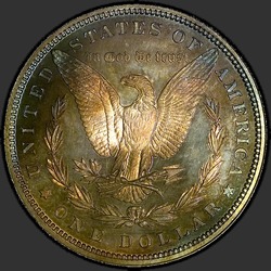реверс 1$ (buck) 1882 "USA - 1 Dollar / 1882 - PF"