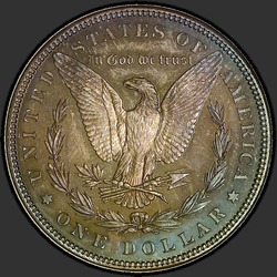 реверс 1$ (buck) 1884 "USA - 1 Dollar / 1884 - Morgan Dollar 1884"