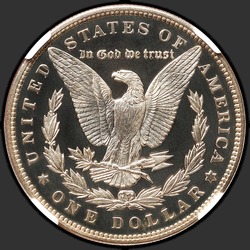 реверс 1$ (buck) 1890 "USA - 1 Dollar / 1890 - Morgan Dollar 1890"