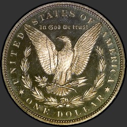 реверс 1$ (buck) 1895 "USA - 1 Dollaro / 1895 - Morgan Dollaro 1895 / Proof"