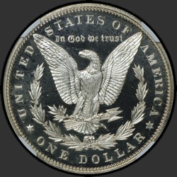 реверс 1$ (buck) 1896 "USA - 1 Dollaro / 1896 - Morgan Dollaro 1896 / Proof"