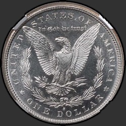 реверс 1$ (buck) 1881 "USA - 1 Dollar / 1881 - S MS"