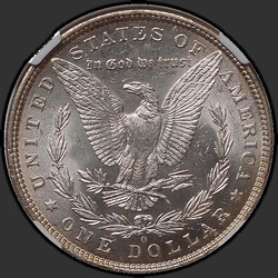 реверс 1$ (buck) 1882 "USA - 1 Dollar / 1882 - O MS"