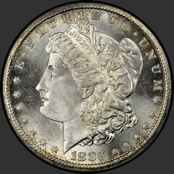 аверс 1$ (buck) 1883 "USA - 1 Dollar / 1883 - CC MS"