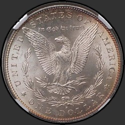 реверс 1$ (buck) 1883 "USA - 1 Dollar / 1883 - S MS"