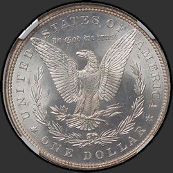 реверс 1$ (buck) 1884 "미국 - 1 달러 / 1884 - MS"