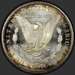 реверс 1$ (бак) 1884 "США - 1 долар / 1884 - CC MS"