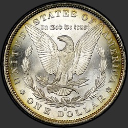 реверс 1$ (buck) 1884 "USA - 1 dollari / 1884 - O MS"