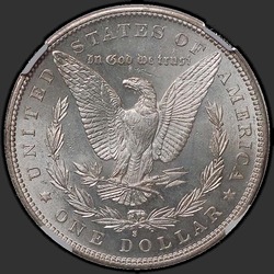 реверс 1$ (buck) 1884 "USA - 1 dollari / 1884 - S MS"
