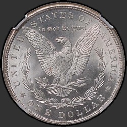 реверс 1$ (buck) 1890 "USA - 1 Dollar / 1890 - MS"