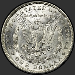 реверс 1$ (buck) 1890 "الولايات المتحدة الأمريكية - 1 الدولار / 1890 - O MS"