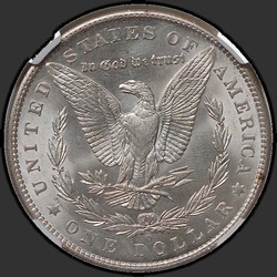 реверс 1$ (buck) 1896 "USA - 1 Dollar / 1896 - O MS"