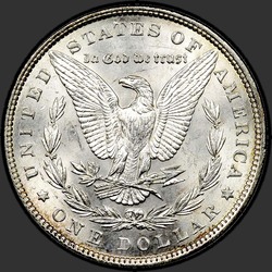 реверс 1$ (buck) 1897 "USA - 1 Dollar / 1897 - MS"