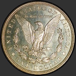 реверс 1$ (buck) 1921 "USA - 1 Dollar / 1921 - MORGAN ZERBE PF"