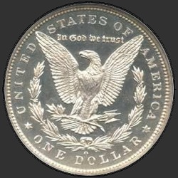 реверс 1$ (buck) 1879 "USA - 1 Dollar / 1879 - Morgan Dollar 1879"