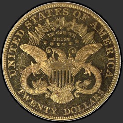 реверс 20 dollars américains 1883 "USA - 20 Dollars / 1883 - APFC"