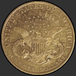 реверс 20 dolarów (USA) 1882 "USA - 20 dolarów / 1882 - MS"