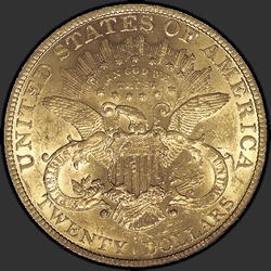 реверс 20ドル（米国） 1890 "USA - 20 Dollars / 1890 - Liberty Head $20 1890"