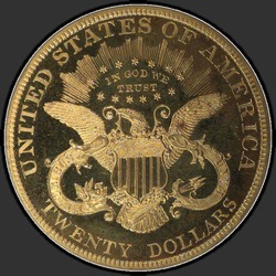 реверс 20 dollars américains 1894 "USA - 20 Dollars / 1894 - PF"