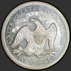 реверс 1$ (buck) 1869 "USA - 1 Dollar / 1869 - MS"