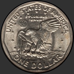 реверс 1$ (buck) 1979 "EUA - 1 dólar / 1979 - { "_": "P Wide"}"