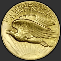 реверс 20 dolarů (USA) 1907 "USA - 20 dolarů / 1907 - MS"