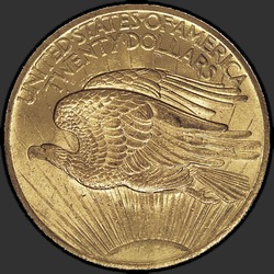 реверс 20 dolarů (USA) 1907 "USA - 20 dolarů / 1907 - MS"
