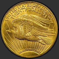 реверс 20 dolarjev (ZDA) 1908 "USA - 20 Dollars / 1908 - MS"
