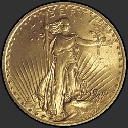 аверс 20 dolarů (USA) 1910 "USA - 20 Dollars / 1910 - St. Gaudens $20 1910"