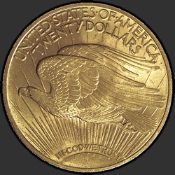 реверс 20 dolarů (USA) 1910 "USA - 20 Dollars / 1910 - St. Gaudens $20 1910"