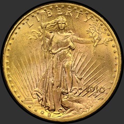 аверс 20 dolarů (USA) 1910 "USA - 20 Dollars / 1910 - MS"