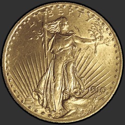аверс 20 dolarů (USA) 1910 "USA - 20 Dollars / 1910 - MS"